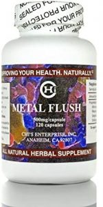 METAL FLUSH 120 CAPS 450mg