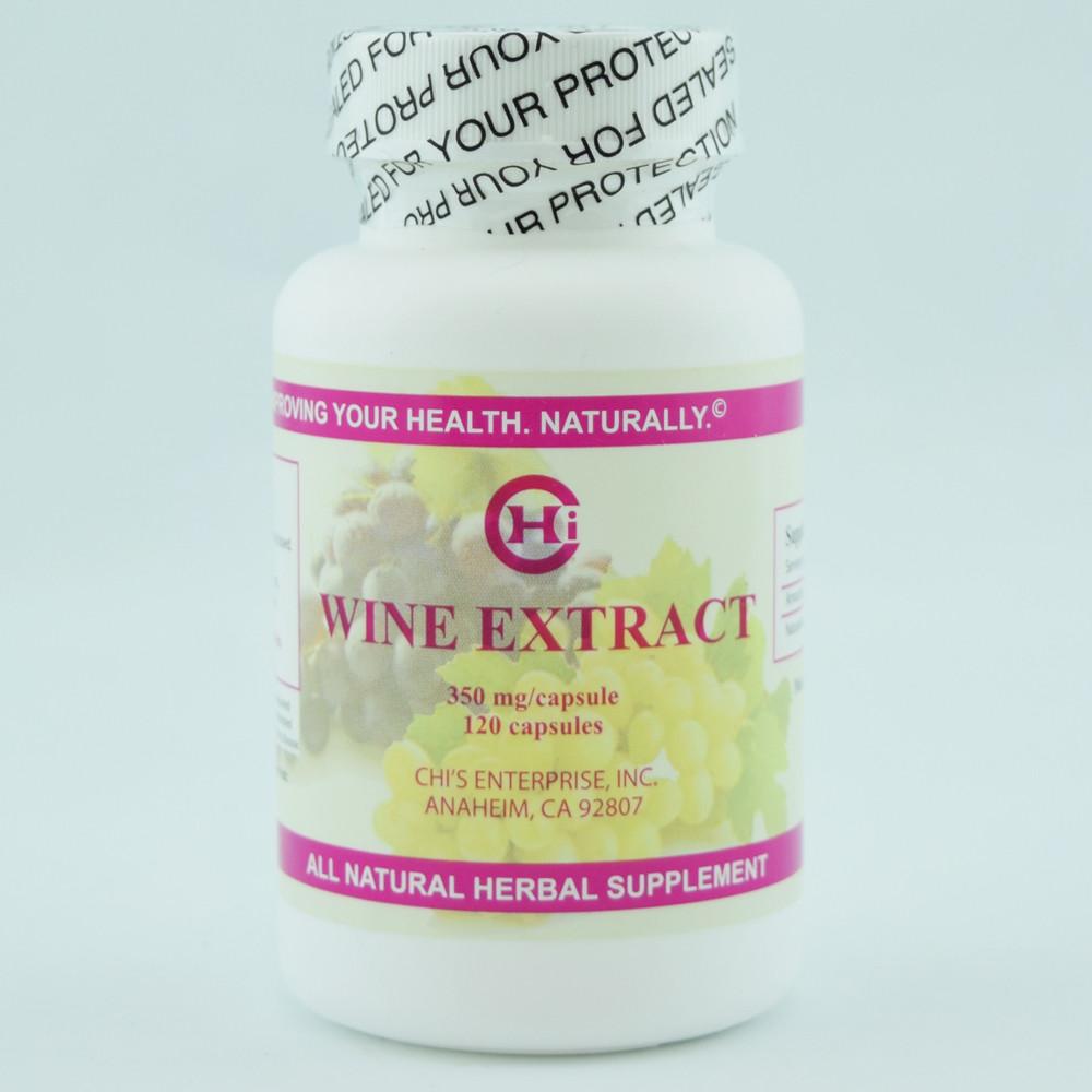 WINE-EXTRACT-front WINE EXTRACT 350MG 120 CAPS - Image 1