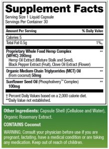 Mind & Body Balance 10mg Capsules 30ct - Image 2