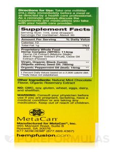 Full Spectrum Hemp Liquid 10 with Back Seed Oil - 30ml - Image 2