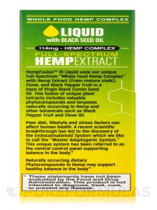 Full Spectrum Hemp Liquid 10 with Back Seed Oil - 30ml - Image 4