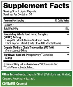 Mind & Body Balance 20mg Capsules 30ct - Image 2