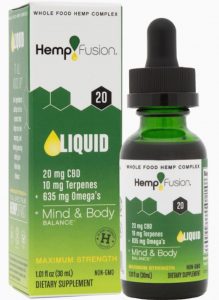 Mind & Body Balance CBD Liquid 1oz - 20mg