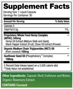 Mind & Body Balance 5mg Capsules 30ct - Image 2