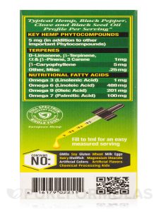 Full Spectrum Hemp Liquid 5 with Back Seed Oil - 30ml - Image 3