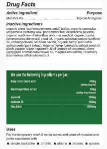 OTC Pain Relief Balm 1.4oz - Image 2