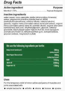 OTC Pain Relief Cream 50ml - Image 2