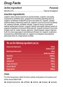 OTC Sports Pain Relief Balm 1.4oz - Image 2