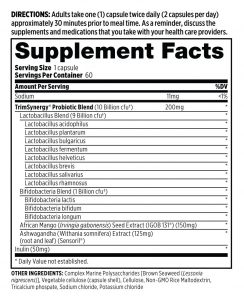 TrimSynergy® Probiotic 60caps - Image 2