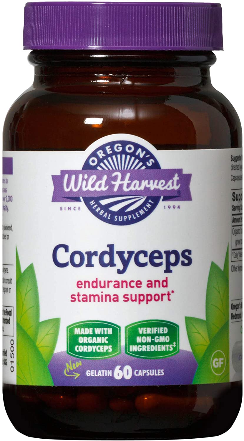 Cordyceps Freeze Dried Cordyceps 60ct - Image 1