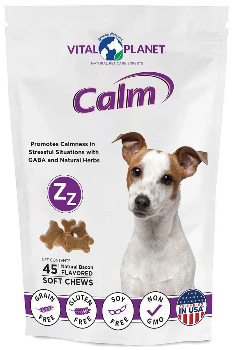 Vital-Planet-Calm-Anxiety-Support-Soft-Chews-45ct-1 Vital Planet Calm Soft Chew 45 Count - Image 1
