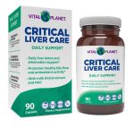 Vital Planet Critical Liver Care: Daily Support 90 Capsules