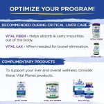 Vital Planet Critical Liver Care: Daily Support 90 Capsules - Image 3