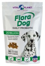 Vital Planet Flora Dog Probiotic Soft Chew 30 Count