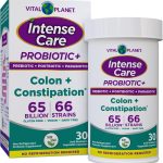 Vital Planet Intense Care Colon & Constipation Probiotic 30 Capsules