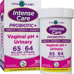 Vital Planet Intense Care Vaginal pH & Urinary Probiotic 30 Capsules