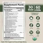 Vital Planet Organic Flora Womens Daily Probiotic Supplement - 1 30 Capsules - Image 2