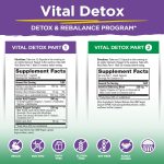 Vital Planet Vital Detox Part 1 - 28 Capsules; Part 2 - 28 Capsules - Image 5