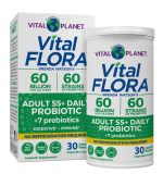 Vital Planet Vital Flora Men 55+ Daily 30 Capsules