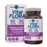Vital Planet Vital Flora Adult 55+ Daily 60 Capsules