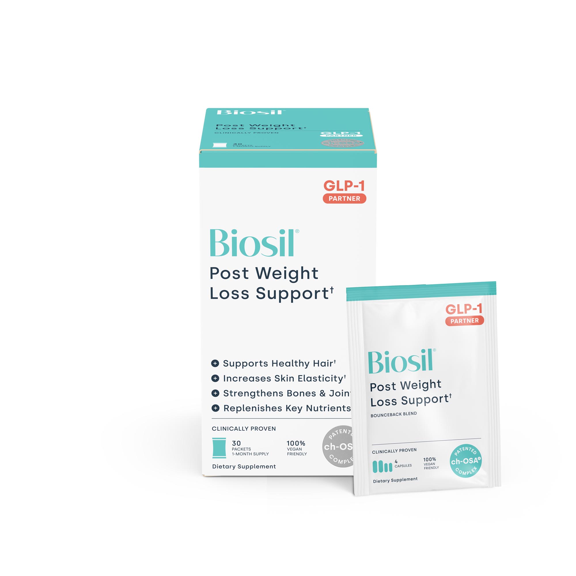 Biosil_PostWeightLossSupport_Front GLP1 Post Weight Loss Support (30 Day Supply) - Image 1